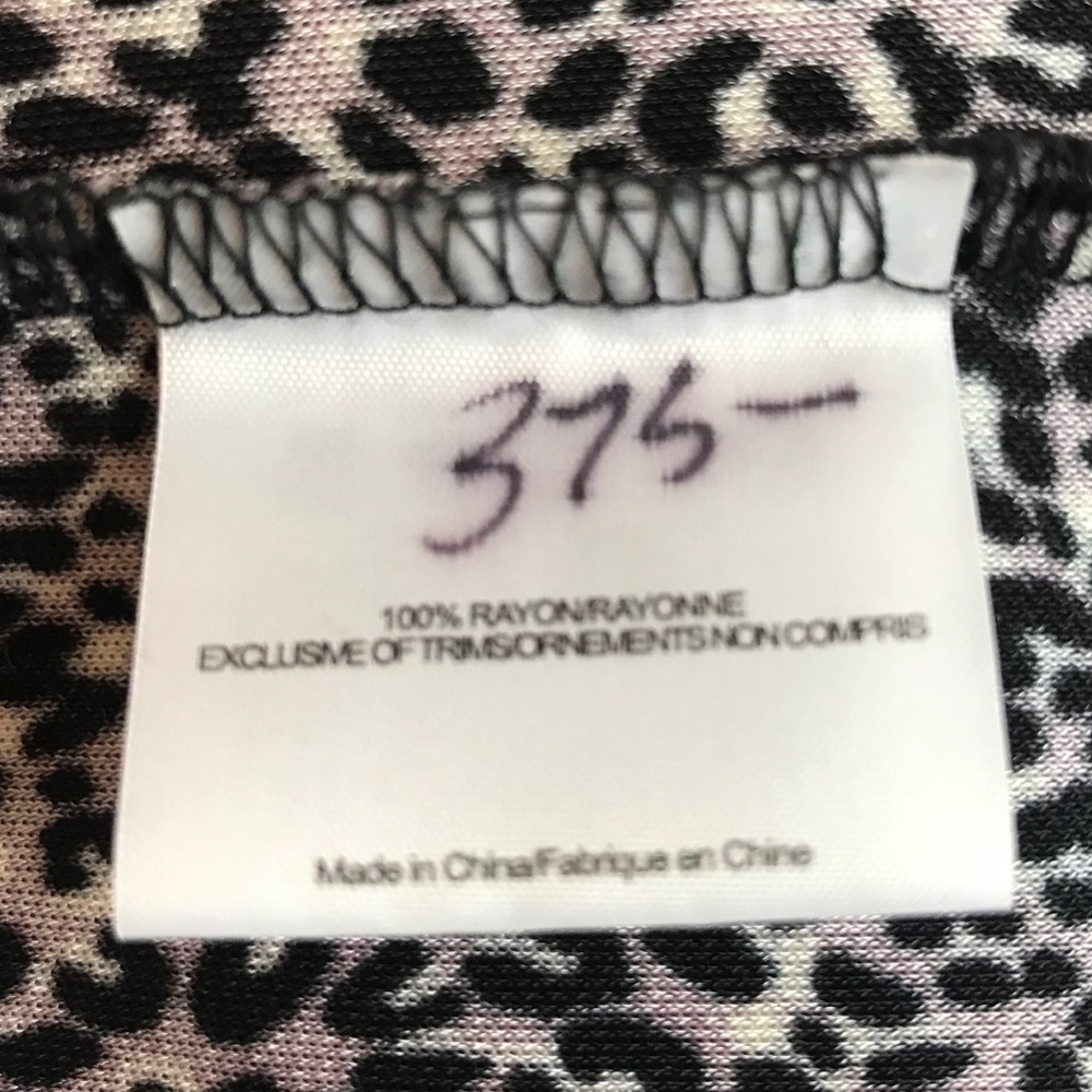 Tory Burch Jersey Long Sleeve Dress Black/Purple - Picture 8 of 10